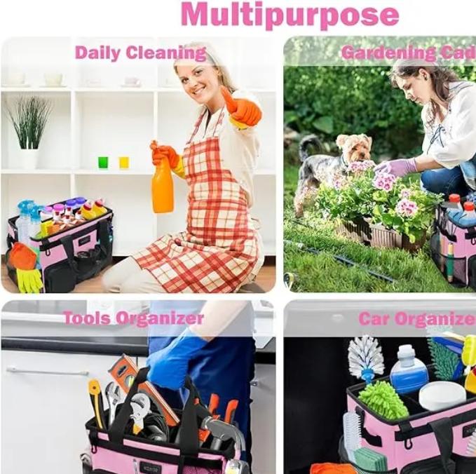 The Ultimate Handbag Organizer! Travel Insert with Hand Strap – Keep Makeup & Toiletries Neat, Fits Any Purse – Must-Have for Women on the Go