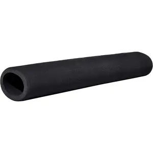 Foam Pipe Insulation Foam Tubing Cover for 1.25 inch Pipe, 25.4mm(1") ID 40.6mm(1.6") OD, Optional Length 3.5" 5.3" 6.75", Black (6.75")
