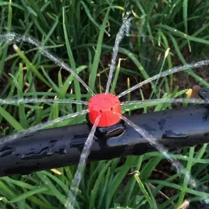 500pcs Adjustable 4/7mm Micro Nozzles, Flower Bed & Veggie Irrigation System, Efficient Drip Emitters, Easy-To-Use Watering Solution, Watering Systems