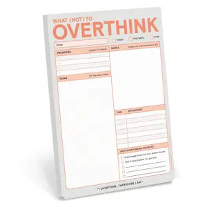 What (Not) to Overthink Pad What (Not) to Overthink Pad