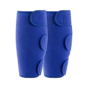Calf Compression Sleeves 1 Pairs - Adjustable Breathable Leg Brace for Running Basketball Workout Shin Splint Support for Men Women