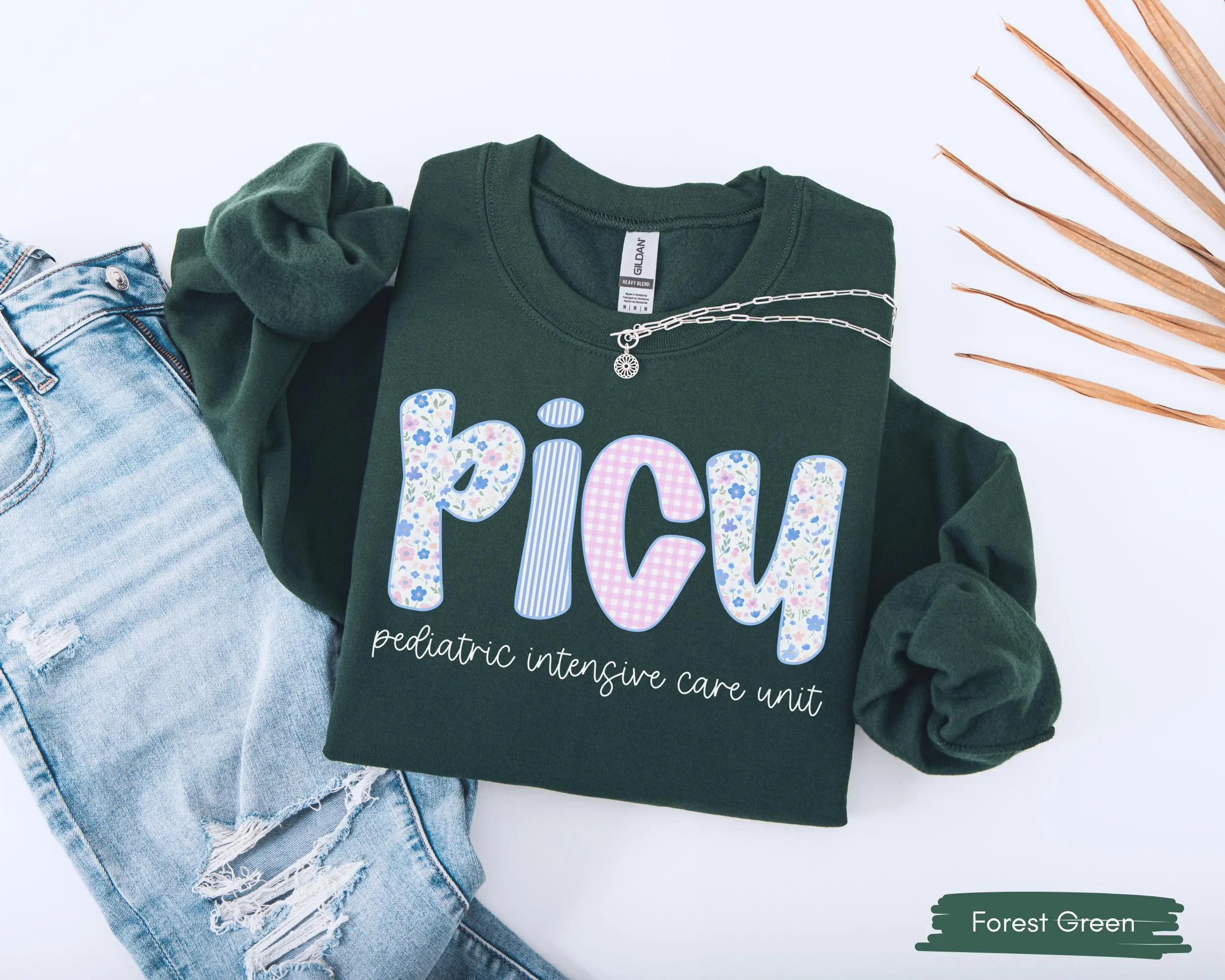 PICU Nurse T-Shirt / Sweatshirt & Hoodie , PICU Pediatric Nurse Shirt, PICU Nurse Gift, Nurse Appreciation Gift, Pediatric Intensive Care Unit, Picu