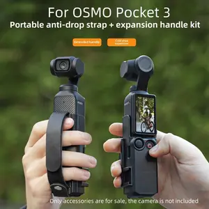 Portable Anti-drop Strap & Expansion Handle Kit For DJI OSMO Pocket 3 /4  Xtra Muse (Accessories only, camera is not included)