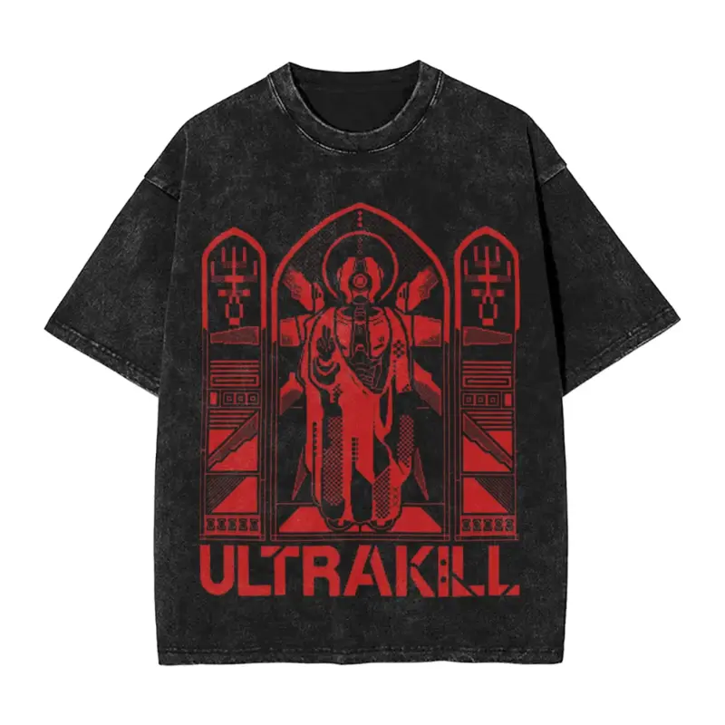 Hell is Kill Ultrakill Shooter Graphic T-shirt Men's Women's Clothing Hell is Kill Ultrakill Shooter Graphic T-shirt Men's Women's Clothing