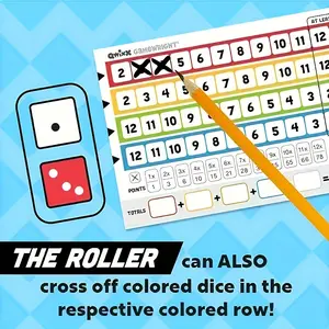 Adult Family Party Dice Game, Fun for 2-5 Players, Perfect for Home Gatherings, Game Night, Travel Games, Party Games