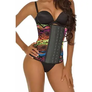 Latex Stylish Neon Snake Waist Trainer