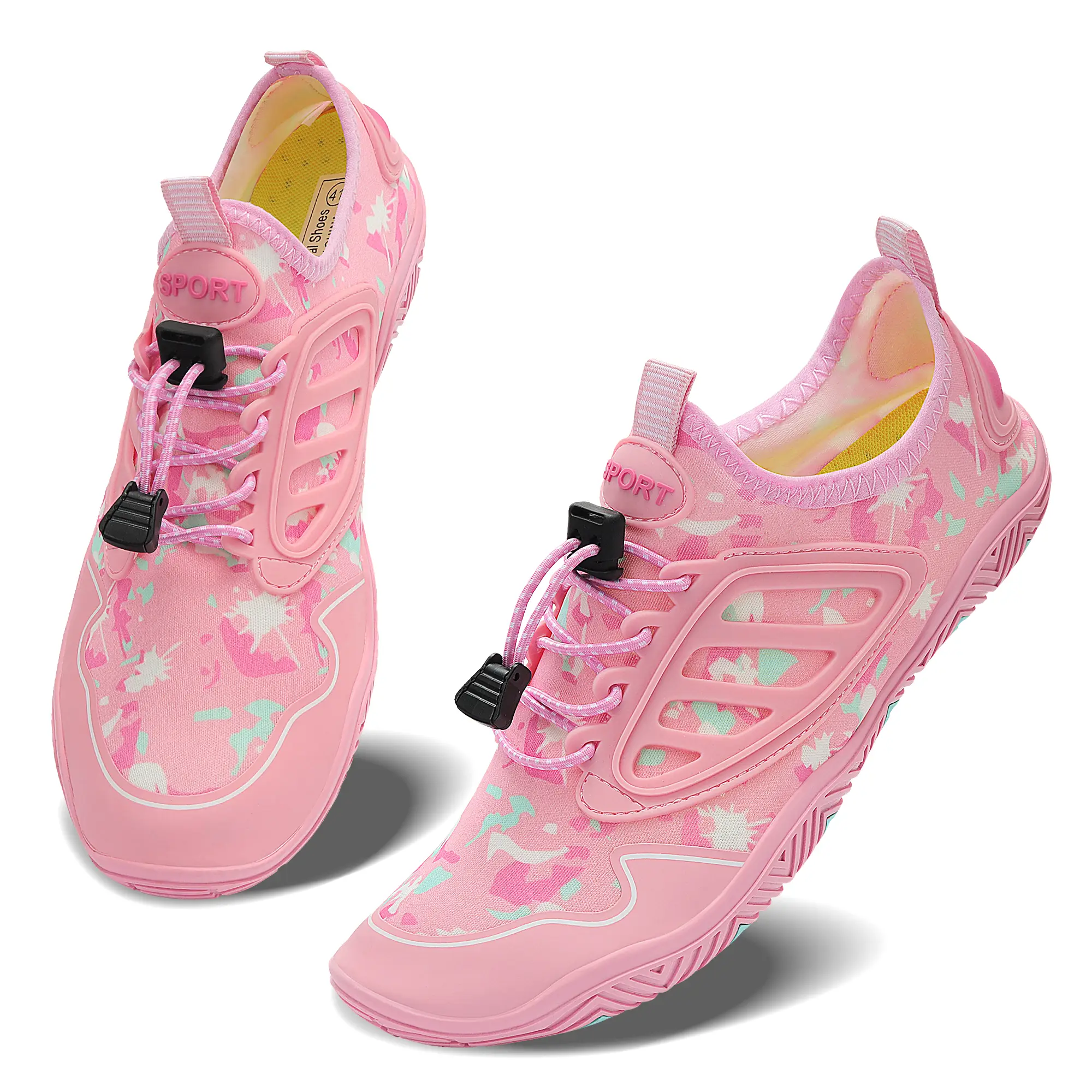 Water Shoes for Womens and Mens Aqua Sock Beach Swim Yoga Exercise Summer Barefoot Diving Surf Slip-On Shoes