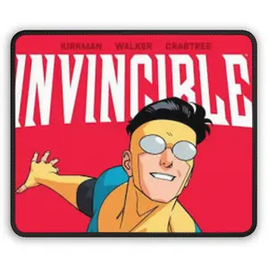 Invincible Gaming Mouse Pad - Colorful Desk Accessory for Gamers, Comic Lovers, Unique Gift for Birthdays, Christmas, Holidays