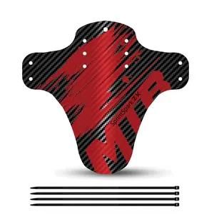 2026 Sprintsparkzk New Six Colors Bicycle Fender Upgrade Version Carbon Pattern, Road Mountain Bike Mudguard, Front Rear Wheel Guard, Ultra-Light MTB Fender