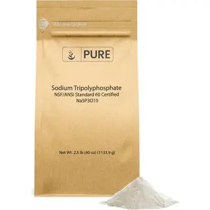 Sodium Tripolyphosphate (2.5 lb) Powerful Cleaning Agent, Water Softener, Laundry Additive