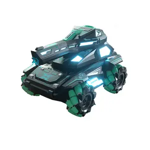 RC Car That Shoots BBS 4WD Stunt Remote Control Car with 10500pcs Water Bombs, 360° Rotating Gifts for Kids & Adults, Fast All Terrain Toy