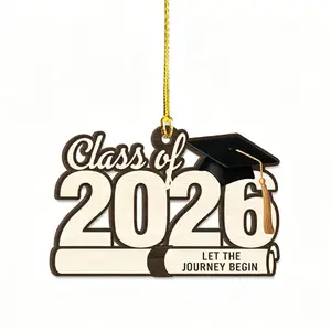 Graduation Gifts for Class of 2026 - Unique Graduation Ornaments for High School Seniors and College Graduates - Perfect Congratulations Gifts for Son, Daughter, and Classmates - Festive Christmas Decoration