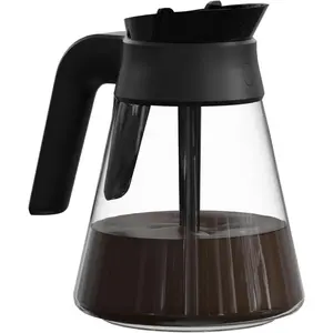 Coffee Bar 6-Cup Glass Replacement Carafe Compatible with Ninja CF080, CF080C, CF080CCO, CF080A, CF080Z, CF080Q, CF080W, CF081, CF081C, CF082 Coffee Bar Brewers