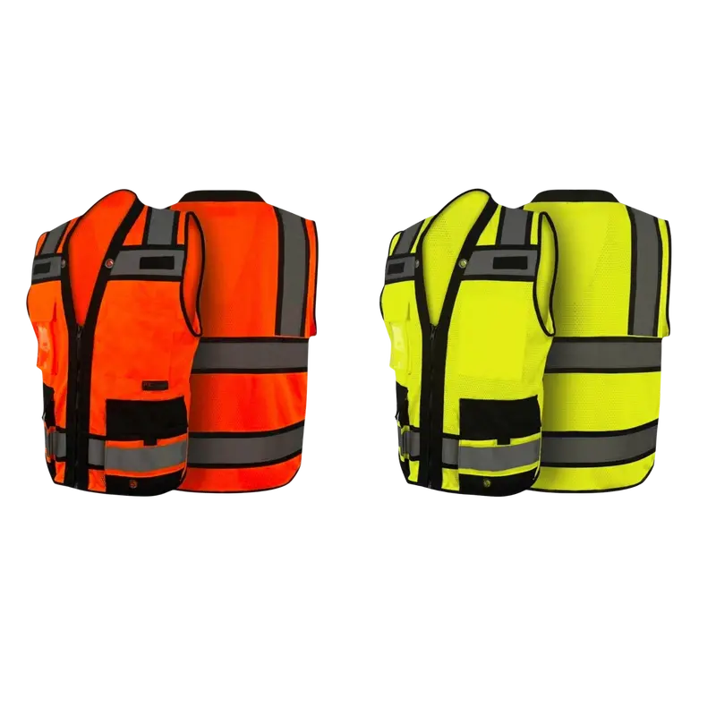 Rear Pocket Class 2 Safety Vest