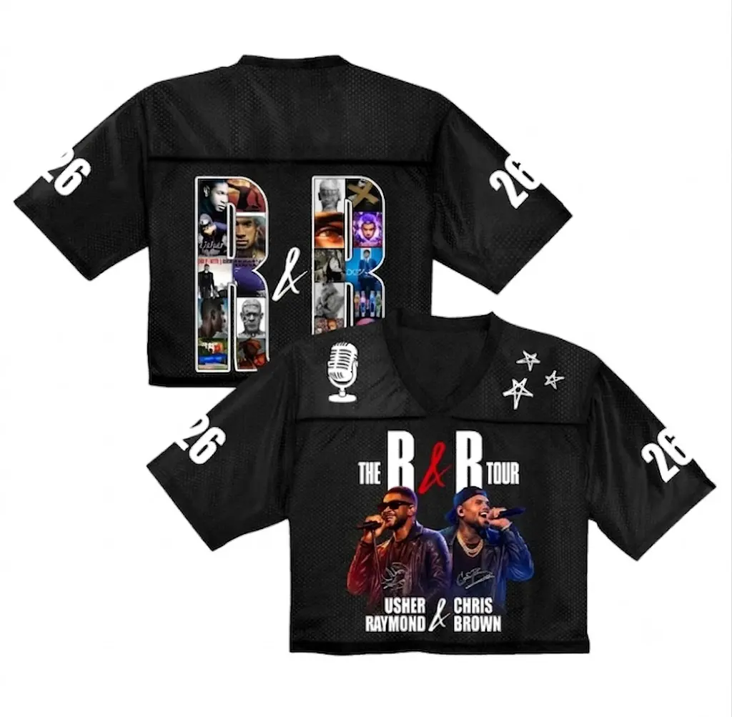 2026 R&B Tour Fan Apparel – Legends Music Croptop, Concert Shirt, Streetwear Outfit for Men Women