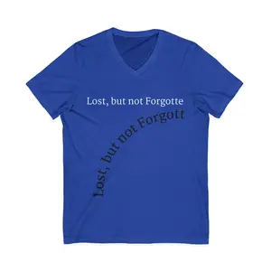Lost, but not Forgottt tee | Return to Source text back print