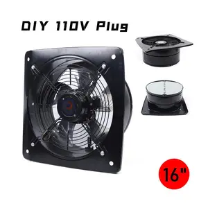 750W Pure Copper Ventilation Fan - High Efficiency, IP55 Protection, Compact Size(No Plug)