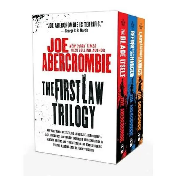 The First Law Trilogy Boxed Set - Joe Abercrombie, English Paperback, New York Times Bestseller, Orbit, Master of Grimdark Fantasy, 1680 Pages, 4.5 lbs, 9.3in H x 6.1in L x 4.9in W (for Fantasy Lovers)