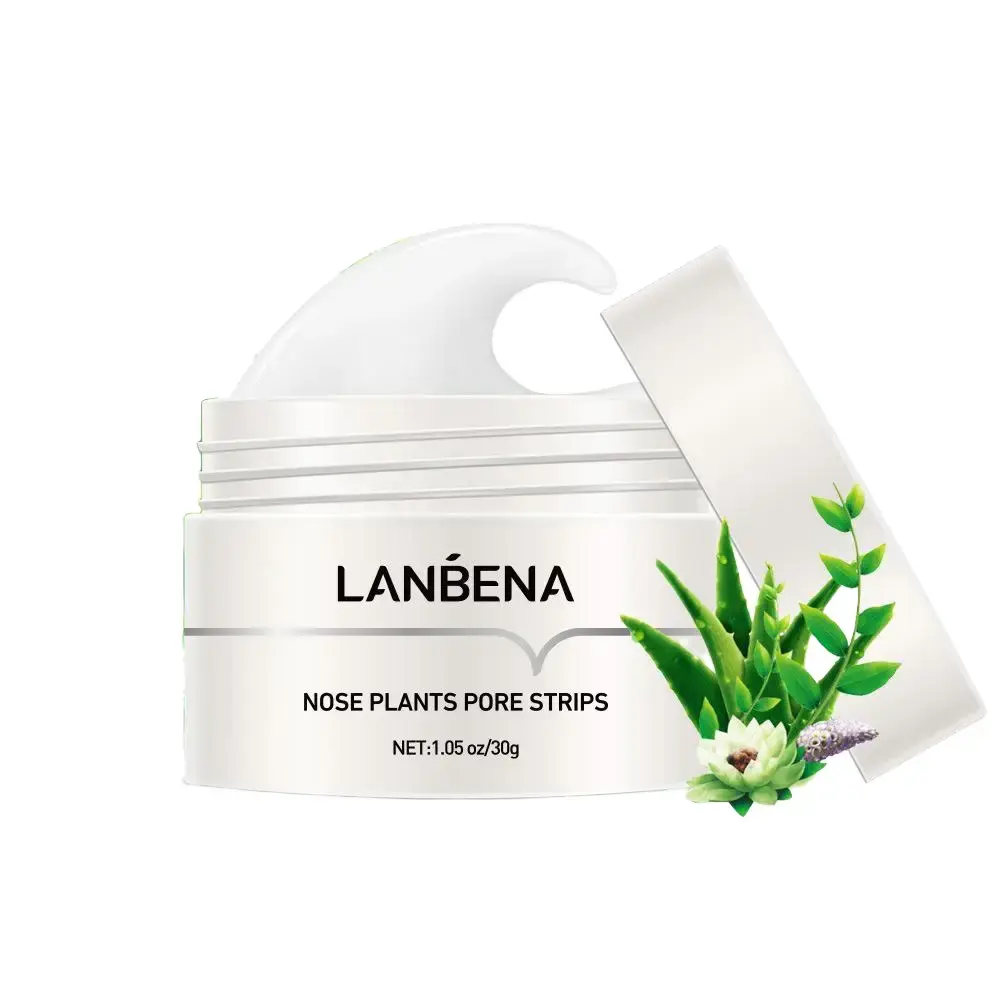 Blackhead Nose Mask Nasal Strip with 60 Blackhead Paper Acne Tear-Off Cleansing Mask Comfort Skincare Gentle Smooth