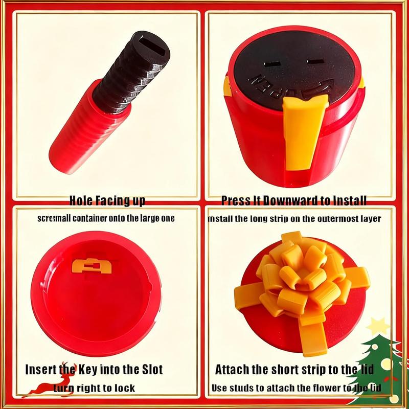 Annoying Nested Screw Gift Box, Pranking Fun Gift Set, Cash Surprise Nesting Box, Reusable Cash Mini-Surprise Pranking Gift Box, Party Gifts, Birthday Gifts