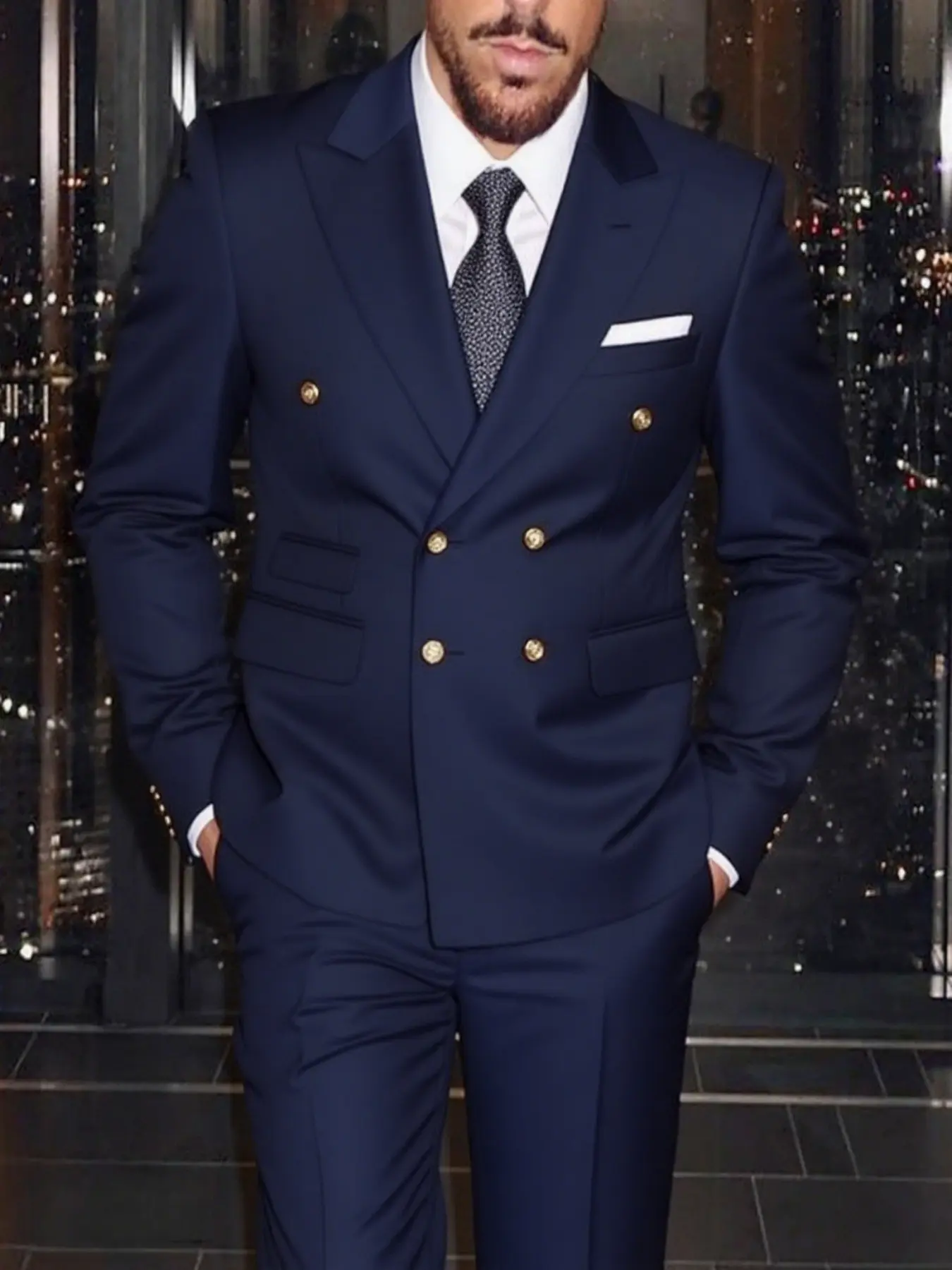 2pc Suit Jacket+ Trousers, Groomsmen Business Formal, Fashionable and Elegant, High Quality Men, Suitable for Wedding, Business, Party, Formal Wear, Dress Suits for Men, Suit for Men Full Set, Wedding Suit, Mens Suits for Men for Wedding