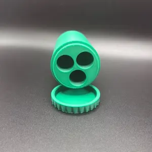 3D Printed by Me Dime Tube "1" Tube Organiser Plastic Canister Jar Tin for Home Storage Keeps Coins Minty Fresh Screw Top Lid - Bottles