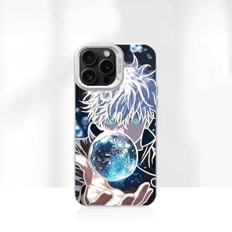 A-Animation J-Jujutsus K-Kaisens G-Gojo S-Satoru Phone Case for iPhone 17 Air 16 15 14 13 12 11 Pro Max Plus Samsung S26 S25 S24 S23 S22 Plus Ultra MINI Boy shockproof Cover