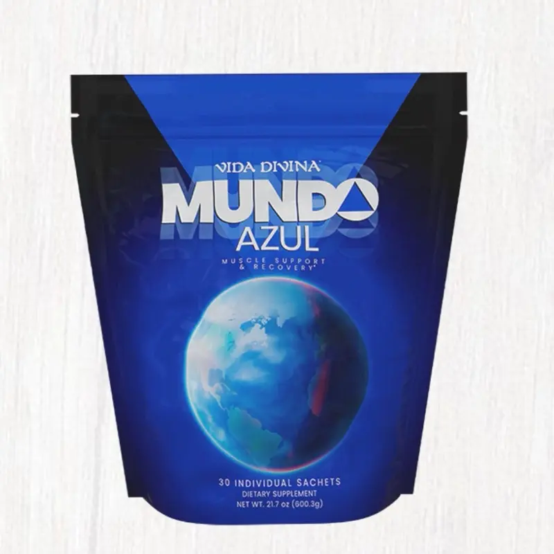 Mundo Azul Vida Divina Functional Beverage 30 Individual Sachets 21.7 oz