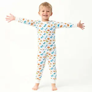 Organic Kids Pajamas - Dinosaur