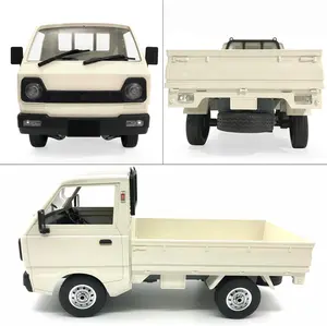 High Speed 1/10 RC Pickup Truck, Drift & Climbing Off-Road Car with LED Lights, 2.4GHz Remote Control Toy