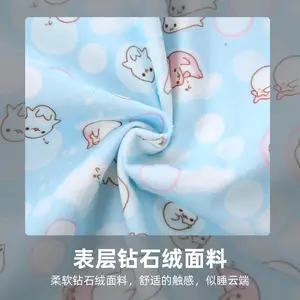 In Stock Cat Dog Pet Mat Waterproof Urine Barrier Bed Sheet Small Hamster Mat Machine Washable Absorbent Soft Animal Crawling Mat Cover Cloth