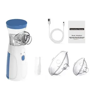 Portable  Handheld Nebulizer for Adults and Children with Quiet Operation, Rechargeable Handheld Humidifier for Respiratory Care at Home or While Traveling