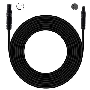 4 Pin Backup Camera Extension Cable 4P Dash Cam Rear View Camera Extension Cord, Mirror Dashcam Rear Camera Extension Cable, Reverse Camera Extension Wire (4Pin-16.5FT)