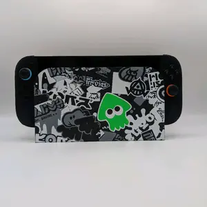 Splatoon Style Sticker Bombed Docked Cover Faceplate For Nintendo Switch 2