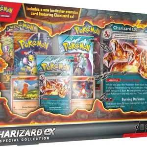 Charizard ex Special Collection Trading Card Set - Collectible Pokémon TCG Bundle for Card Enthusiasts