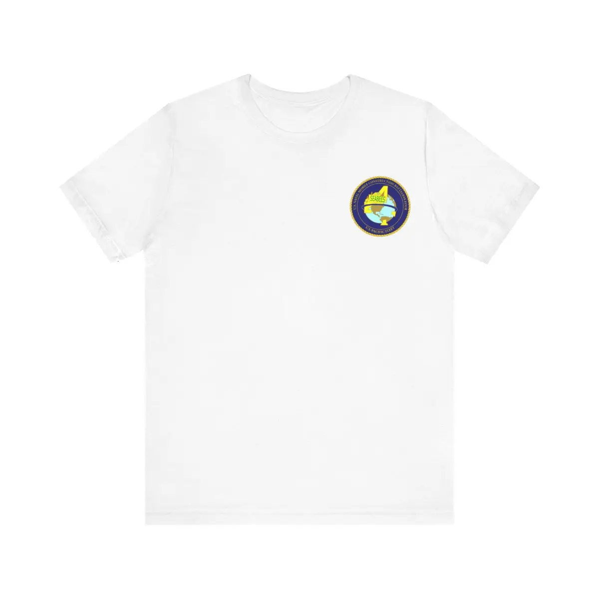 Naval Mobile Construction Battalion 4 NMCB 4 Seabees US Navy T-shirt