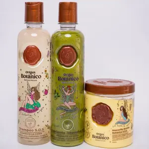 Ritual Botánico- Grow support kit, Onion Shampoo, Hair treatment + mask