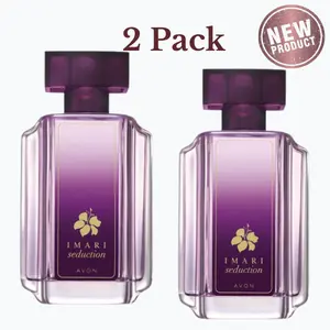AVON Imari Seduction Eau de Toilette 1.7 fl. oz - SET of 2. Amber Floral Fragrance with Vanilla & Musk Notes