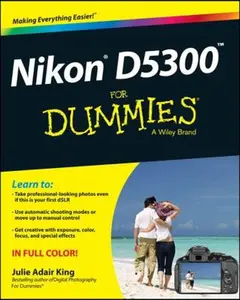 USED-Nikon D5300 for Dummies by King, Julie Adair (Paperback)