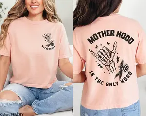Motherhood Graphic T-Shirt, Comfort Colors Boxy Tee for Women, Trendy Mom Life Shirt, Cute Mothers Day Gift Idea, Vintage Style Mama Tee