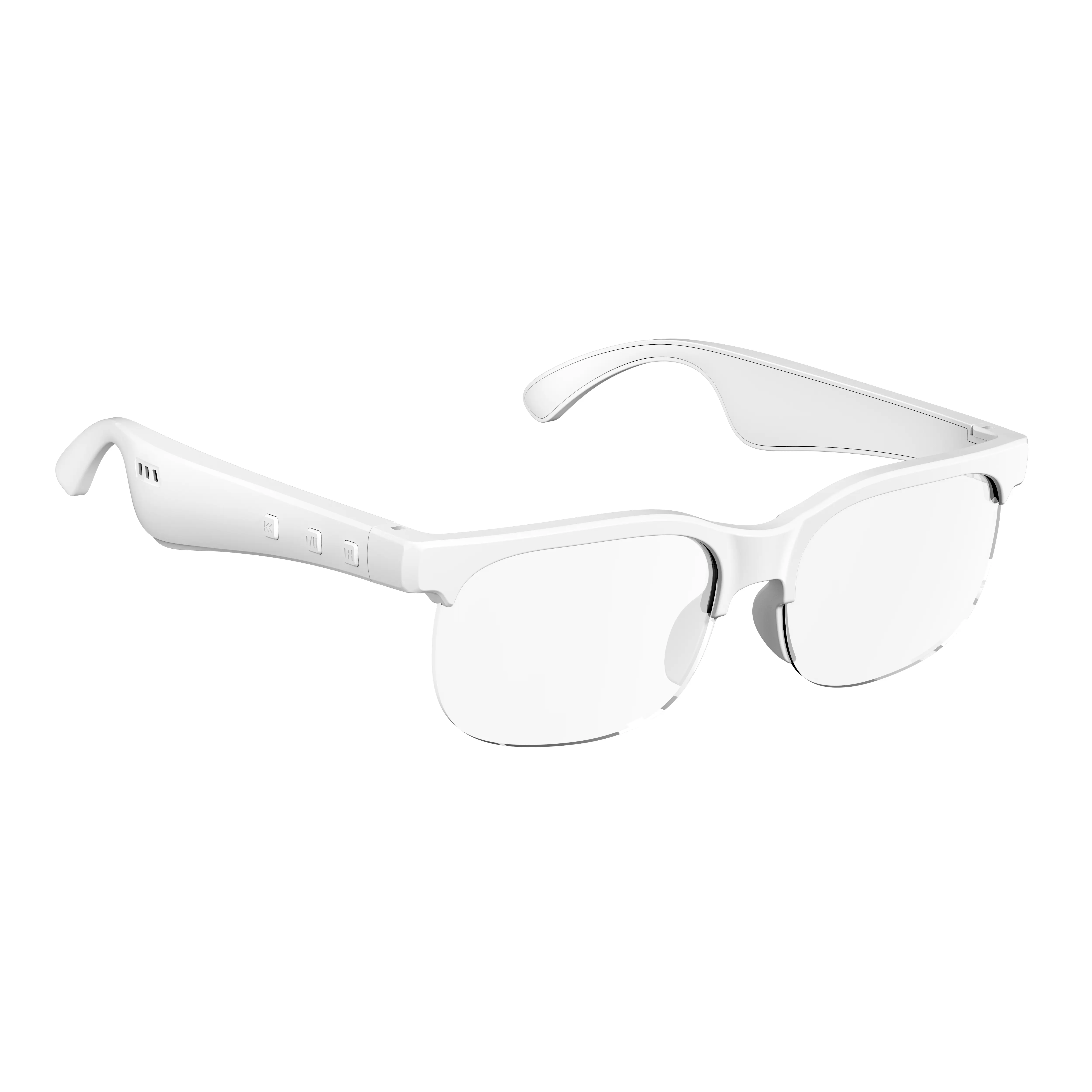 Sohochic AI Smart Glasses, Wearable Real-Time Translation Device for Phones, TR90 Plastic Durable Frames, Bluetooth 5.3, Anti-Blue Light Lenses, 115-Language Support for Travel, Business