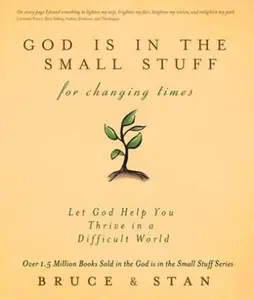 USED Book - God Is in the Small Stuff for Changing Times: Let God Help You Thrive in a Difficult World by Bruce Bickel (Hardcover) - english