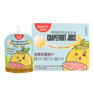 Sunity Honeysuckle & Grapefruit Juice, Carrot & Orange Juice, Apple & Hawthorn Juice, 10 Pouches (100ml x10) Sunity Honeysuckle & Grapefruit Juice, Carrot & Orange Juice, Apple & Hawthorn Juice, 10 Pouches (100ml x10)