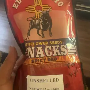 Unshelled Sunflower Spicy Red Seeds 12oz
