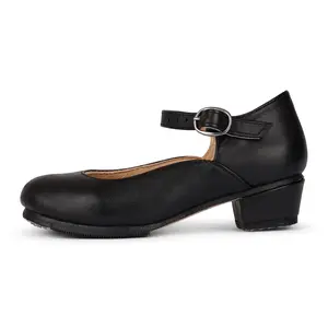 Manzano 470 Kids Folklorico Shoes with Nails, Leather, 4cm Heel
