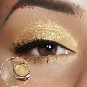 1PC Highly Pigmented Chameleon Eyeshadow Powder, Metallic, Patato Texture, Highlighter Powder, Instant Radiance, Waterproof and Sweatproof, Suitable for Eyes/face/body,  Long-lasting Makeup, Perfect for Daily Use, Glitter Shimmer Eyeshadow