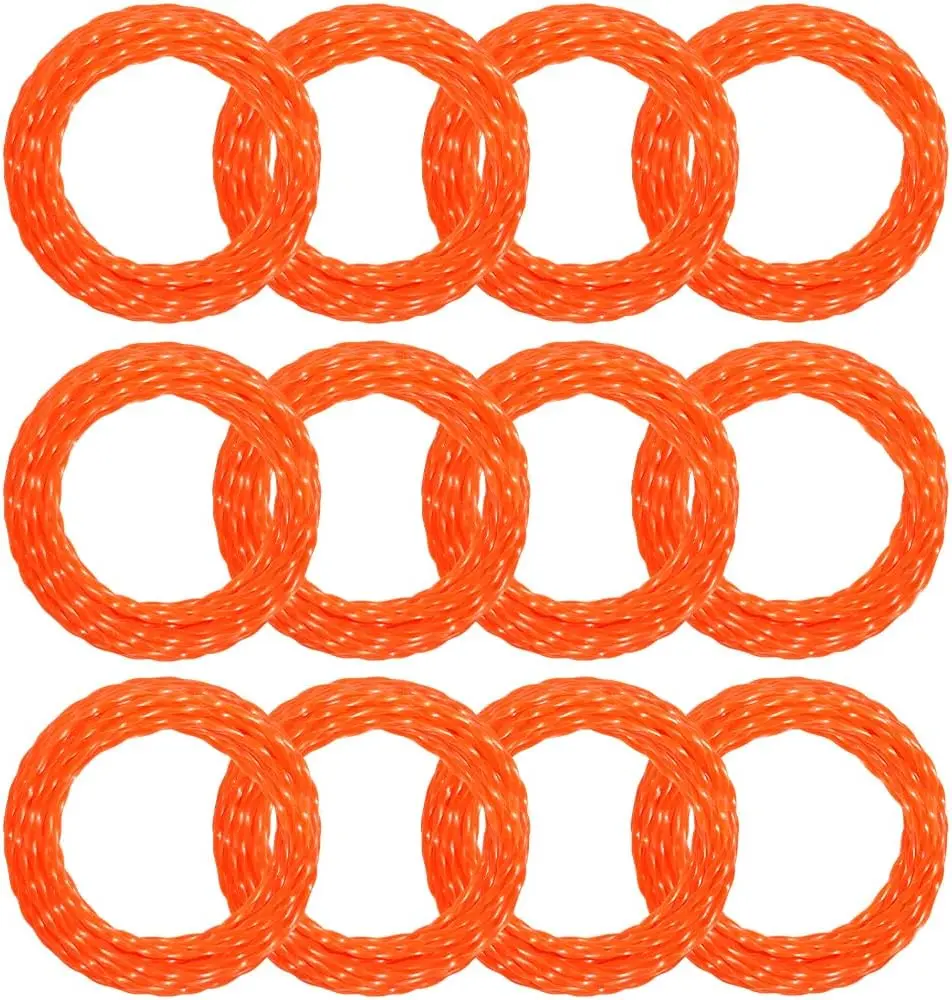 KSLA 59540-03,KAL 595-06,192FT 0.095‘’ Pre-Cut Trimmer Line Fits for Kobalt 80-Volt String Trimmer KST 2580-06, KST 1680-06, 0.095 trimmer line for Greenworks String Trimmer ST80L252,ST80L211 (12Pack)