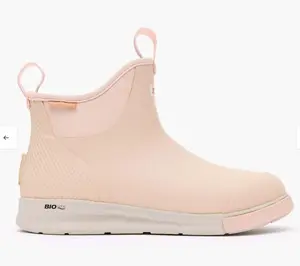 Ladies XtraTuf 6" Ankle Deck Blush Peach Sport Boot-XADSW401