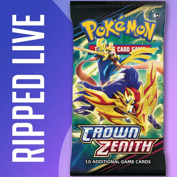 CROWN ZENITH BOOSTER PACK (PRODUCT IS RIPPED LIVE)