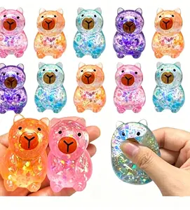 1PC Capybara Squishy Toy,Squeeze Toys,Stress Relief Toy,Party Favors,Fidget Stress Ball Sensory Toys,Cute & Fun,Goodie Bags Stuffers,Classroom Rewards,Birthday Gift,Boy Toys,Toys for Girl,Toys for Kids -Assorted Varieties
